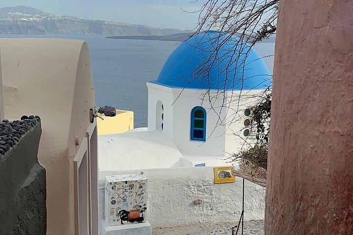 Visite privée de Santorin avec chauffeur local