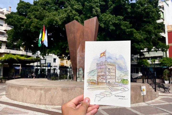 Tour and Drawing in Fuengirola. No previous experience