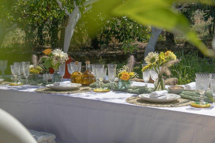 Sicilian Picnic em uma casa de campo