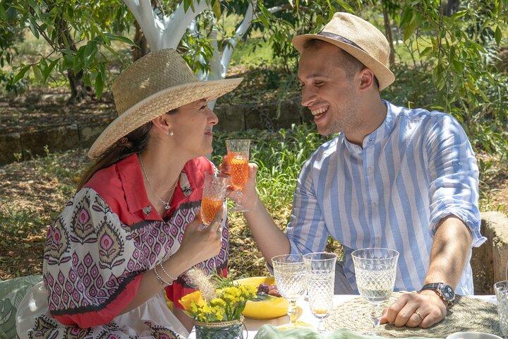 Sicilian Picnic em uma casa de campo