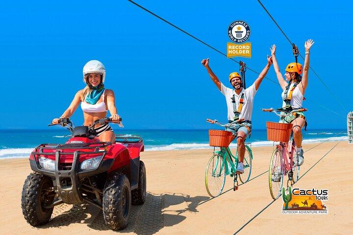 Beach ATV and Sky Bike Tour in Cabo