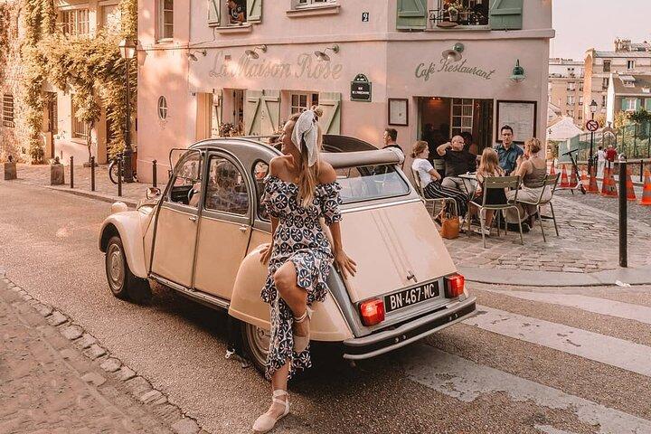 Privétour van 2 uur door Parijs in een Franse oldtimer - Hidden Gems