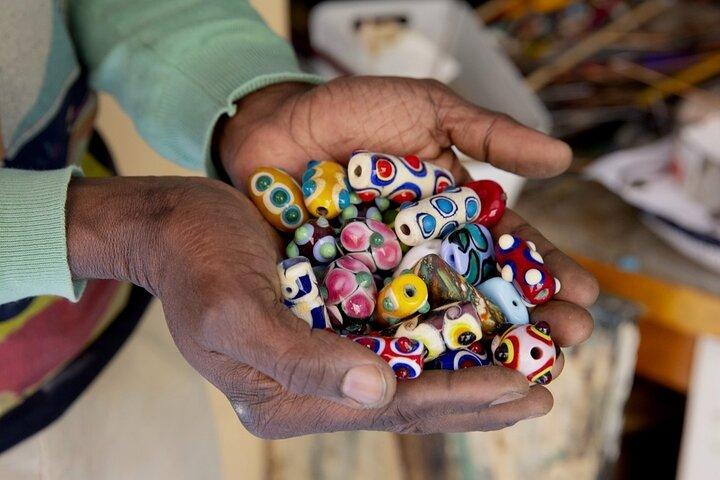 Murano Glass Bead Workshop em Veneza com artesão local