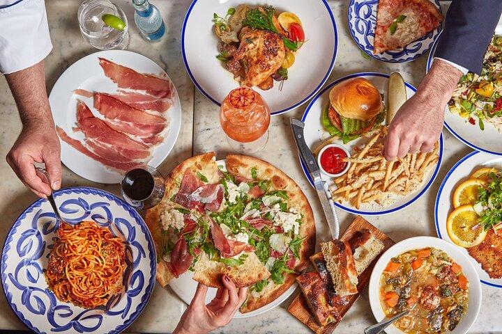 3-Gänge Italienisches Mittagessen im Broadway Fave Bond 45 am Times Square!