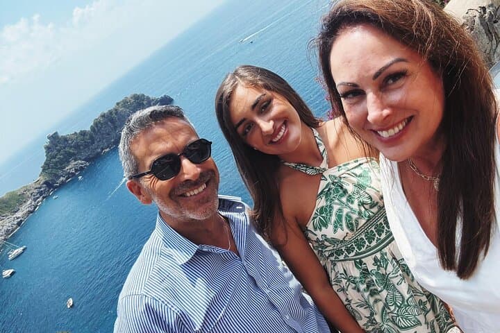 Naples to Sorrento or Amalfi Coast & Pompeii plus Winery or Back