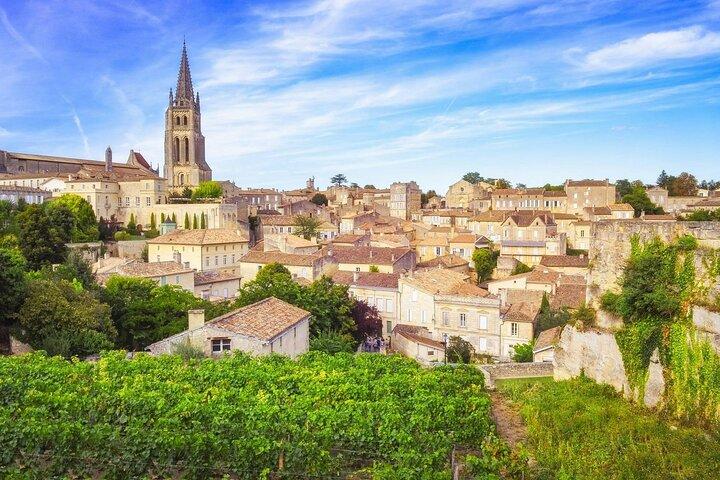 Halvdagstur Saint-Emilion: By & Slott med vinprovning
