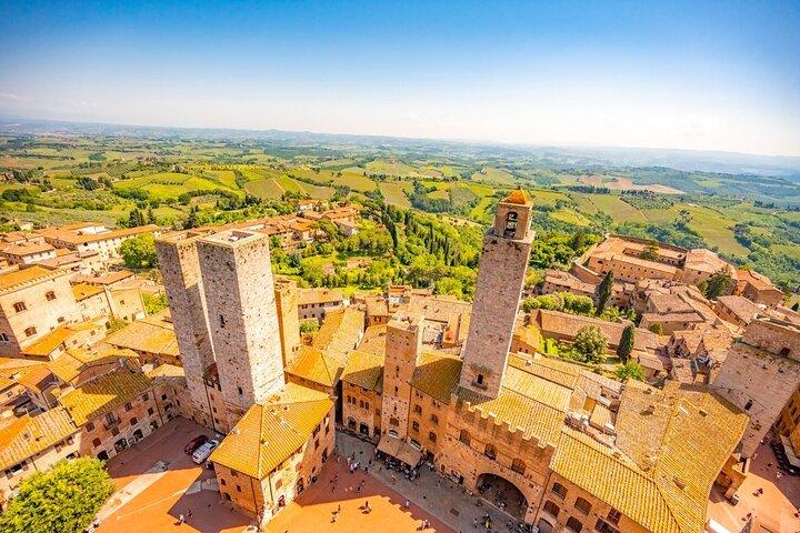 Visite privée Premium à Sienne, Pise, San Gimignano et Toscane