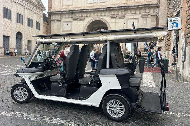 Rome Private Golf Cart Tour