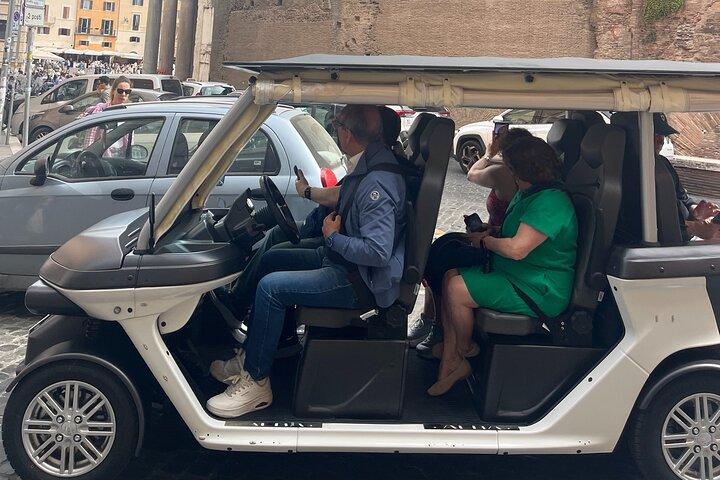 Rome Private Golf Cart Tour