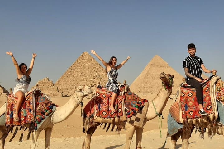 VIP Tour GEM, Giza Pyramids,Camel Ride,ATV,& Pyramid Entry