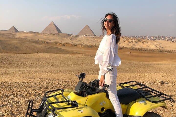 VIP Tour GEM, Giza Pyramids,Camel Ride,ATV,& Pyramid Entry
