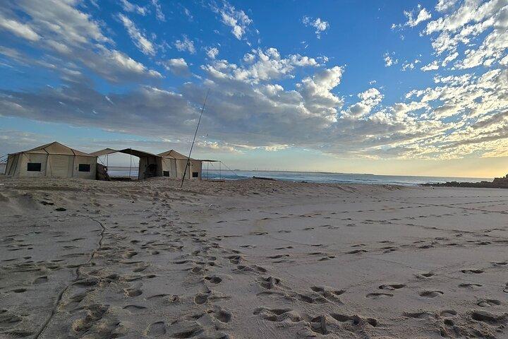Dakhla Heldagstur till vita sanddyner, Imlili och nomadkultur