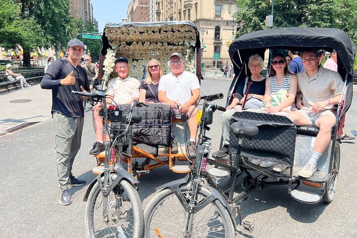 Central Park Pedicab Tour with local Guide