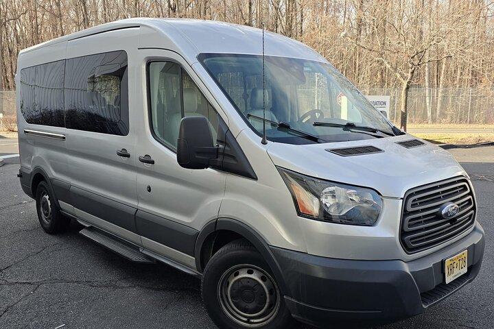 10 Passenger Van de EWR Newark Airport à Times Square