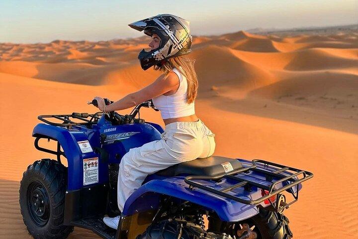 Merzouga quad cykel & sandboarding