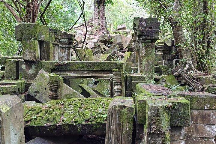 Il tempio in rovina di Beng Mealea