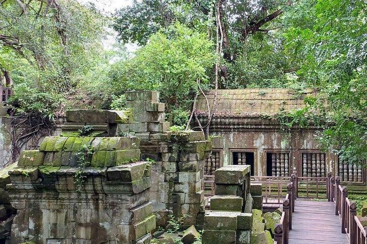Il tempio in rovina di Beng Mealea
