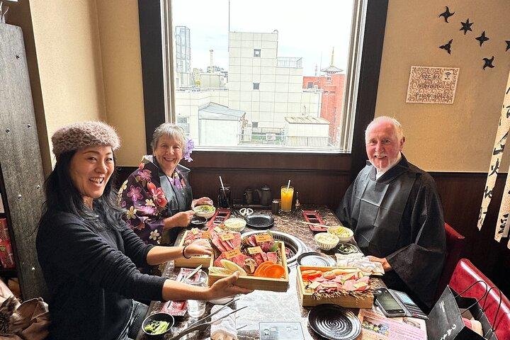 Halal Wagyu Tasting A Friendly Tour with Local Guide in Asakusa
