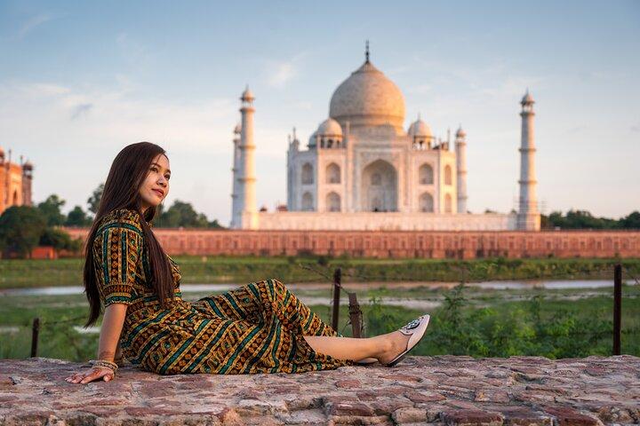 Dagstur till Taj Mahal från Delhi med privatbil