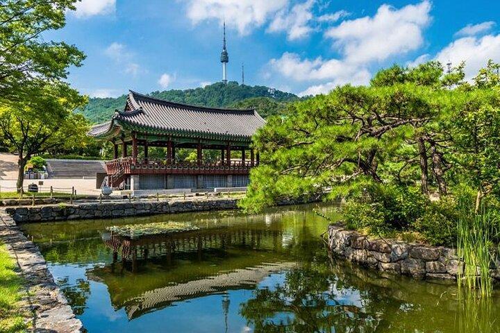 Palazzo Gyeongbokgung, villaggio di Bukchon e tour di GwangJang a Seoul