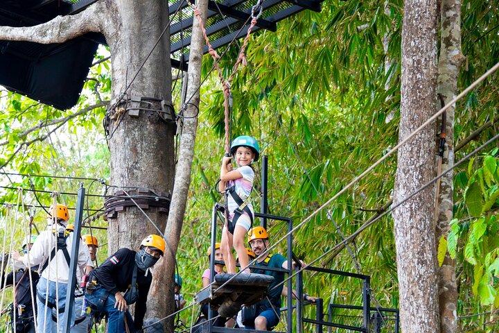 Phuket Zipline Adventure 18 Platform e tour della giungla ATV