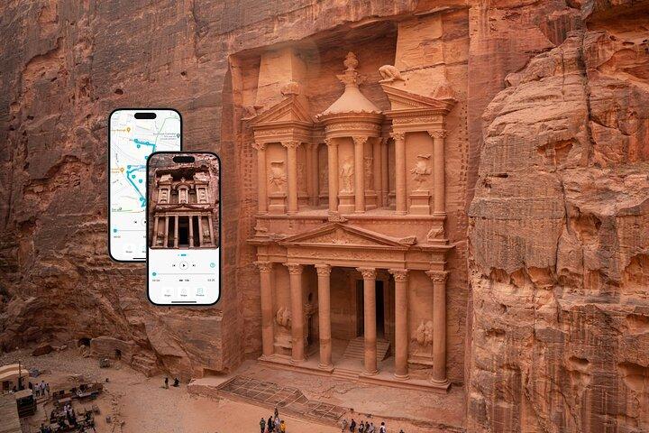Selbstgeführte Tour durch Petra Main Trail mit App (keine Tickets)