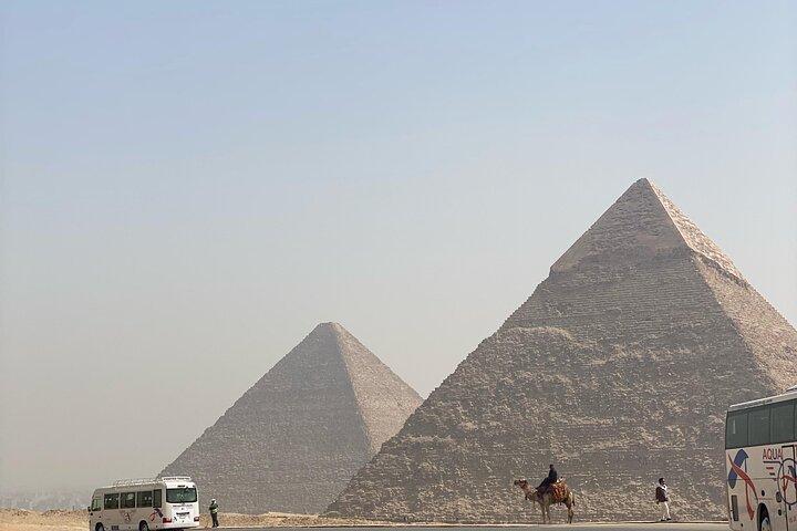 Volledige dag : Piramides van Gizeh, Sfinx & Grand Egyptian Museum Tour