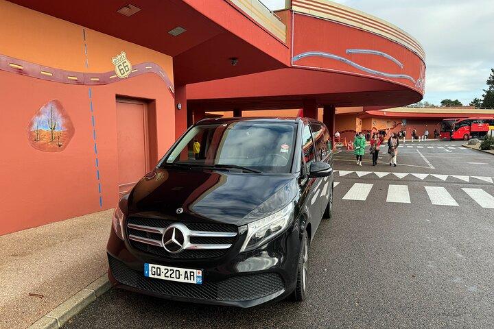 Paris til Disneyland Stressfri privat transport