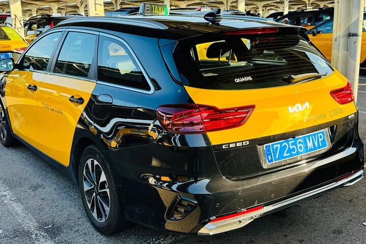 Taxi Transportation Lufthavn afhente og drop off i Barcelona