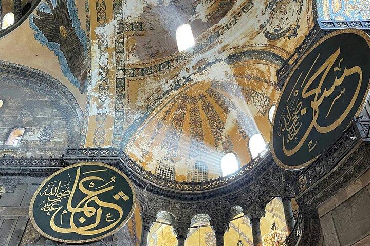 Bysans Hagia Sofia och Basilica Cistern Delad tur