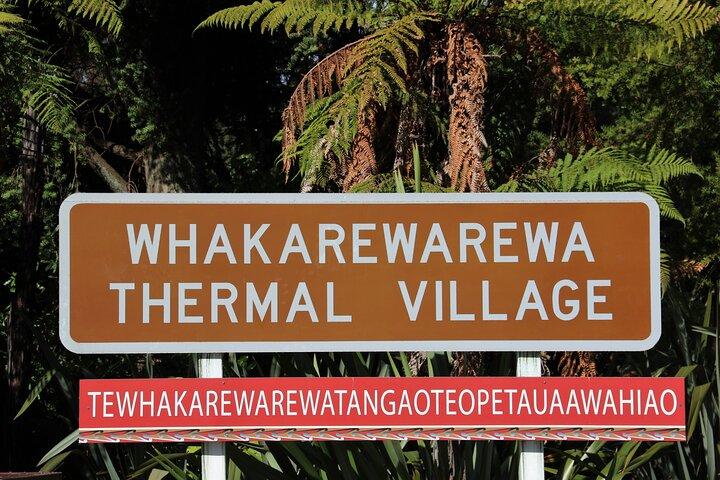 Visite guidée du village de Whakarewarewa