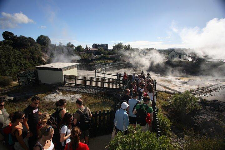 Visite guidée du village de Whakarewarewa