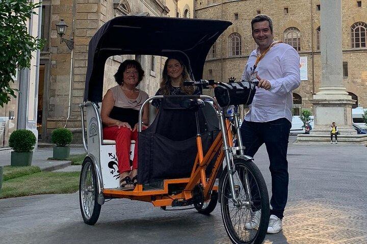 Trasporto privato di Firenze in Rickshaw