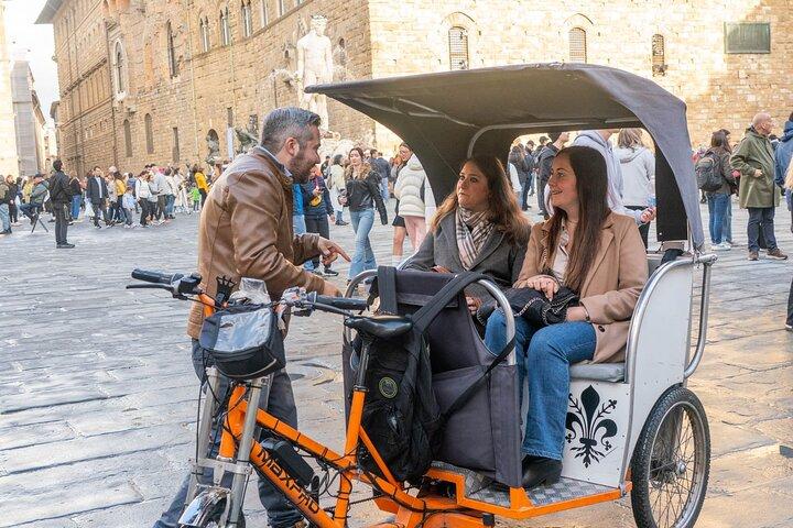 Trasporto privato di Firenze in Rickshaw