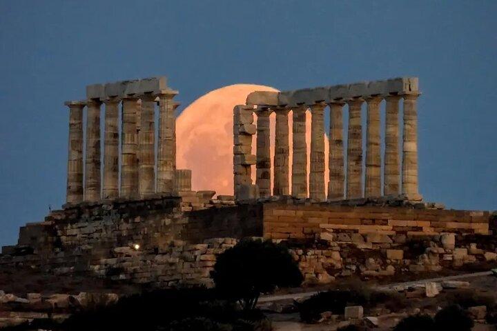 Excursão ao Cabo Sounion: excursão privada ao Templo de Poseidon e excursão com áudio