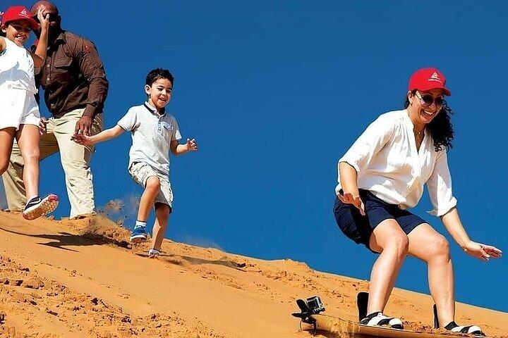 Quad Bike Desert Safari Dunas rojas Pick & Drop Cena Shows en vivo