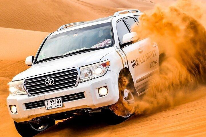 Quad Bike Desert Safari Dunas rojas Pick & Drop Cena Shows en vivo