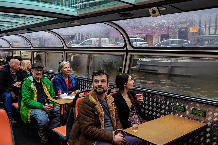 Amsterdam Classic Canal Cruise med live guide