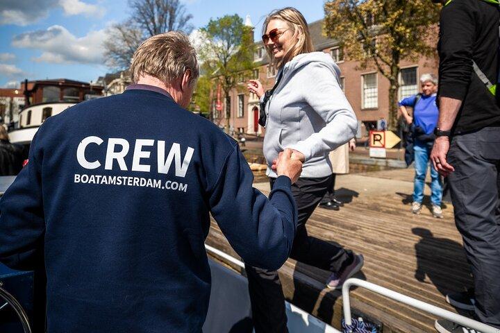 Amsterdam Canal Cruise with Two drinks - Red Light District