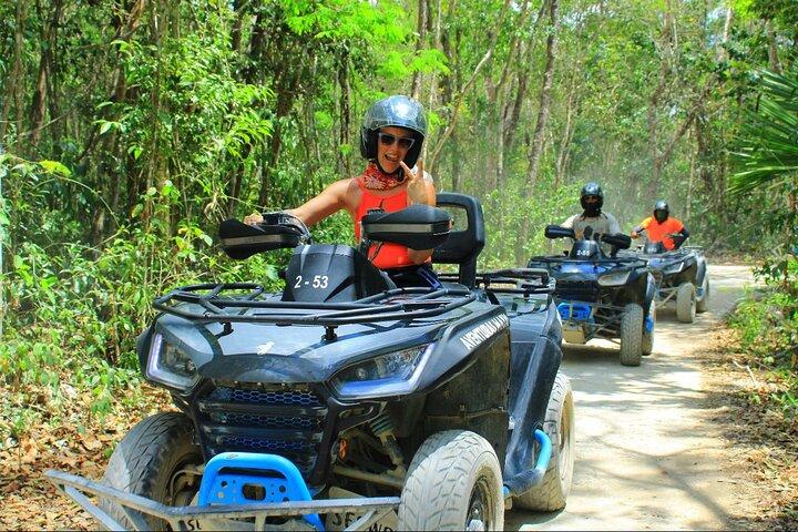 ATV Single, Tulum Ruins & Underground Cenote di Cancun