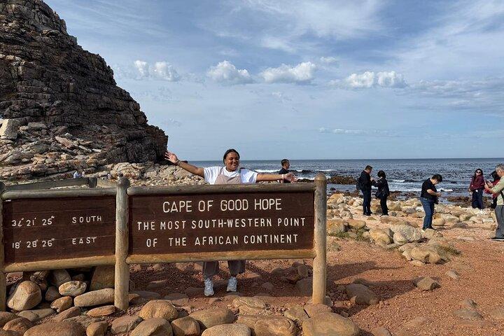 Excursion d'une demi-journée en groupe à Cape Point et Muizenberg Beach