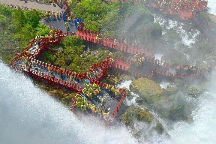 USA Side Maid of the Mist Boat och Cave of the Winds expresstur