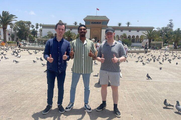 Excursion d'une journée de Rabat à Casablanca avec billet pour la mosquée Hassan II