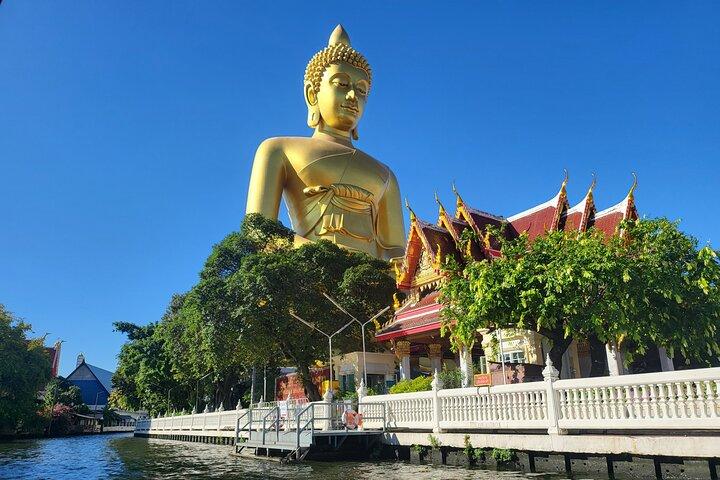Visite privée du temple Pho, du temple Arun et du canal