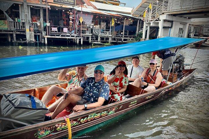 Bangkok: Mercado Flutuante e Experiência de Mercado de Trens