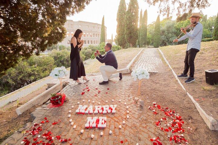Proposal Planning and Photoshoot in Rome