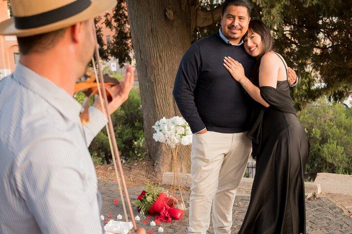 Vorschlagsplanung und Fotoshooting in Rom