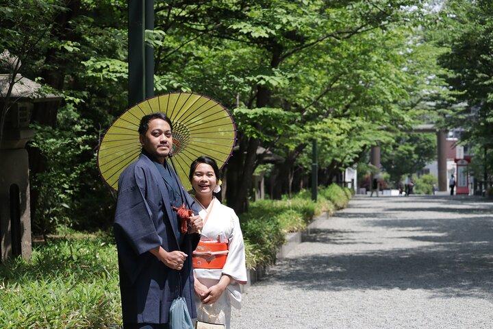 Kimono privé et expérience photo avec un styliste formé à Tokyo