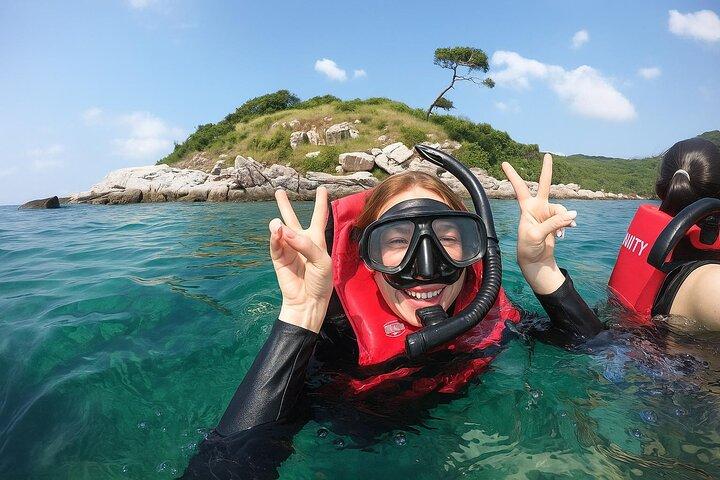 パタヤ: カタマラン島日帰り旅行2島ランチ付き