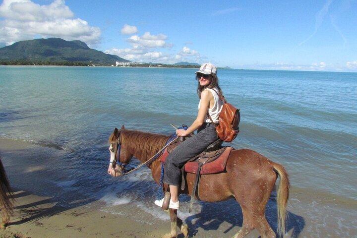 Puerto Plata: Horse riding: Adventure on the beach, river and jungle